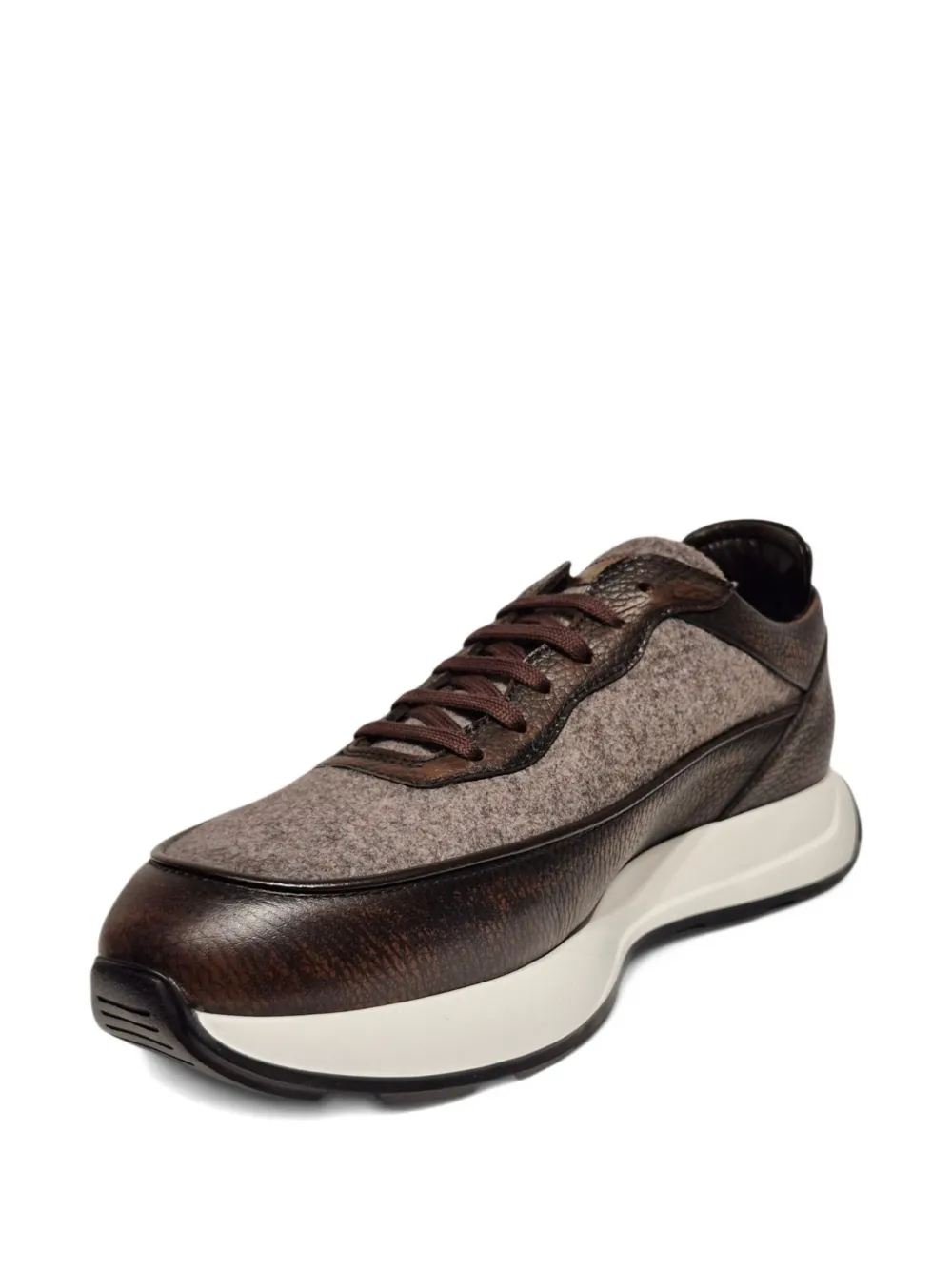 Barrett Sneakers met vlakken Bruin