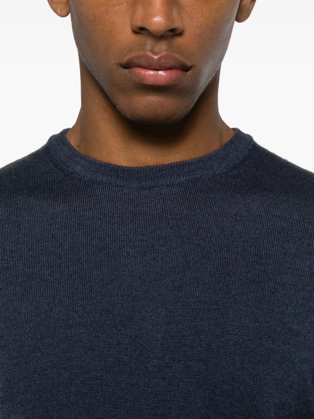 Woolrich Trui met ronde hals Blauw