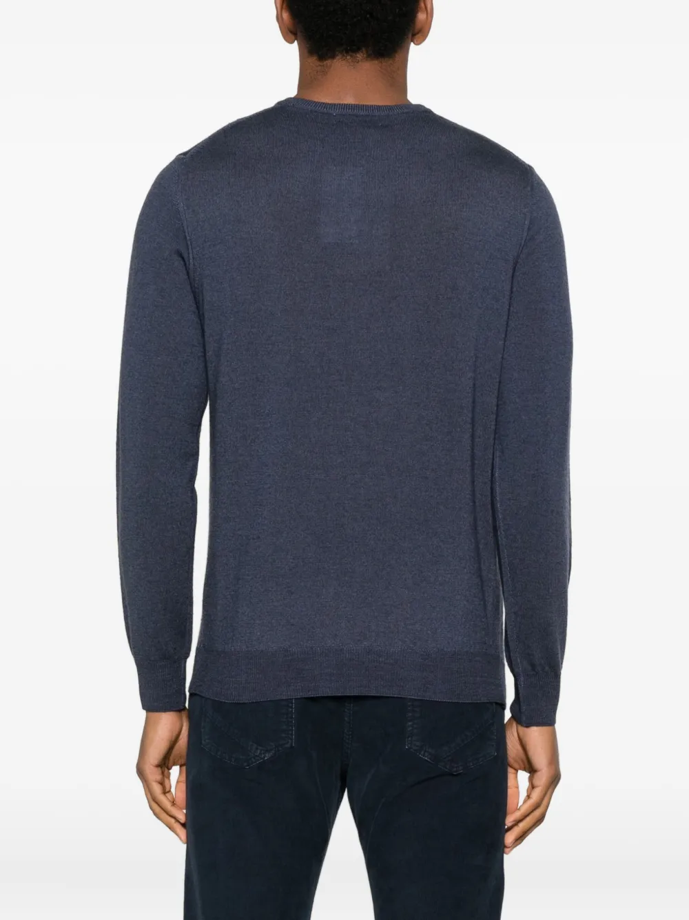 Woolrich Trui met ronde hals Blauw