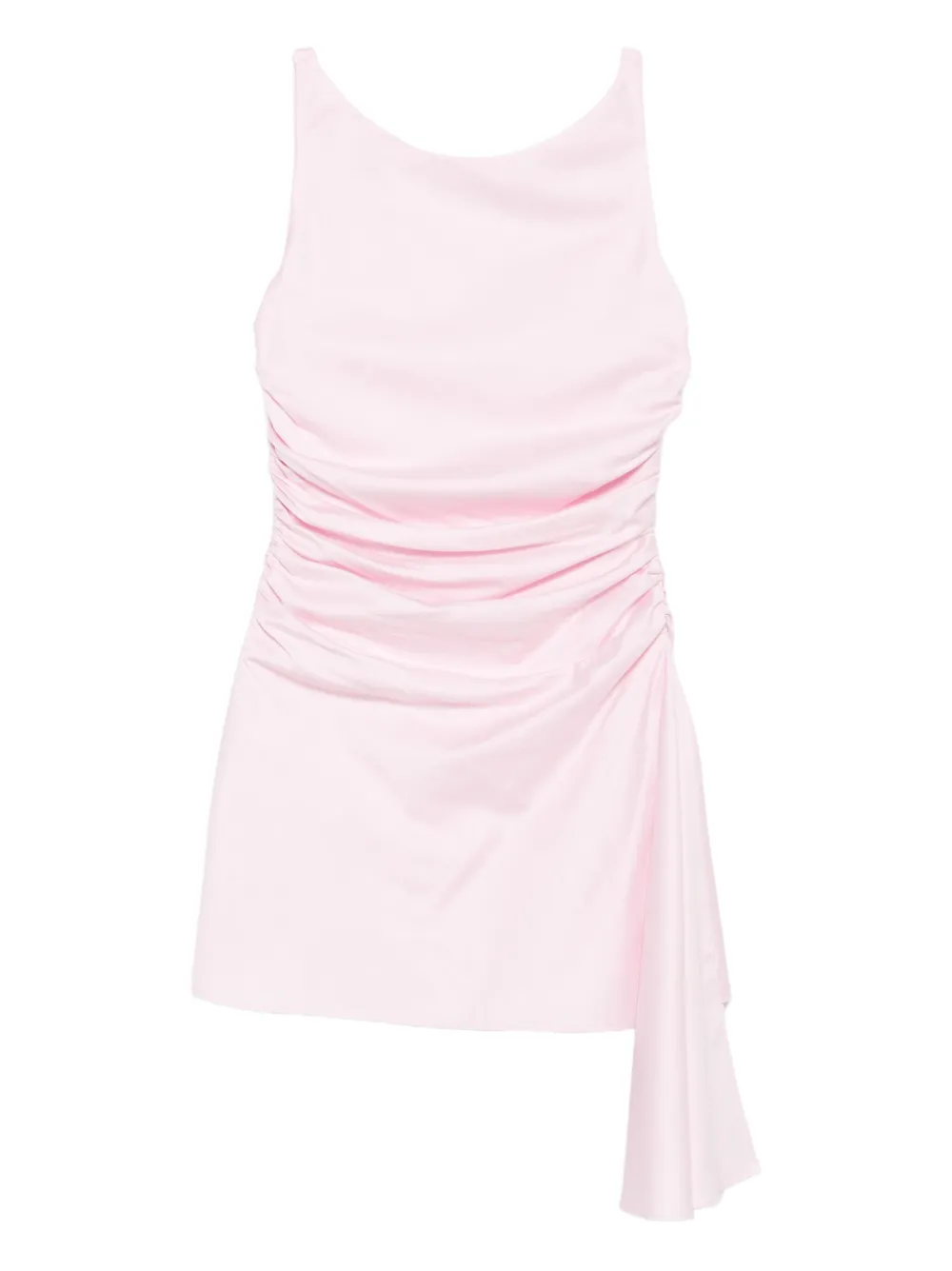 OCCLEUS Gerafftes Marian Kleid | Rosa | Image 1