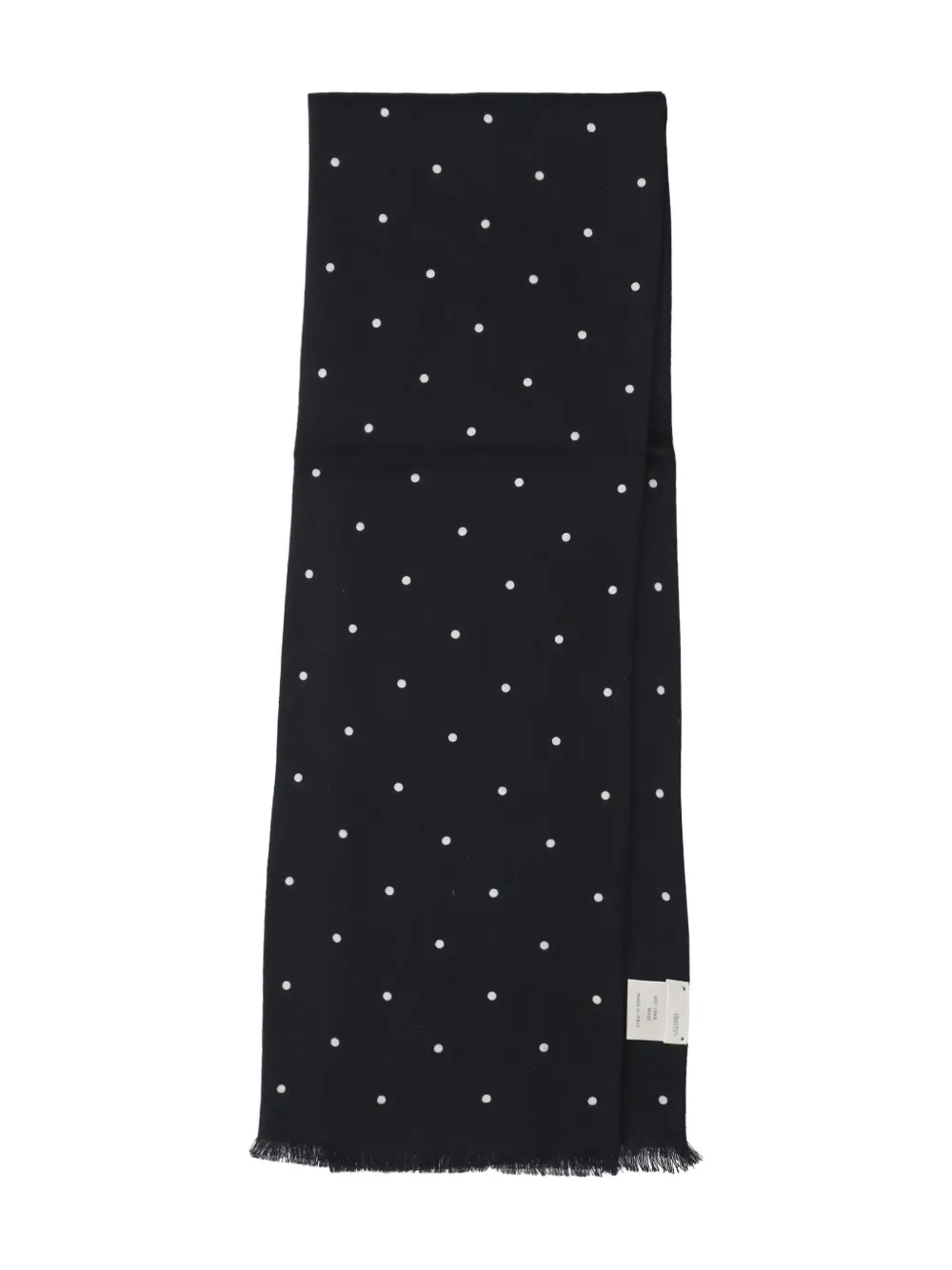 Destin polka-dot scarf - ブラック Destin polka-dot scarf - ブラック