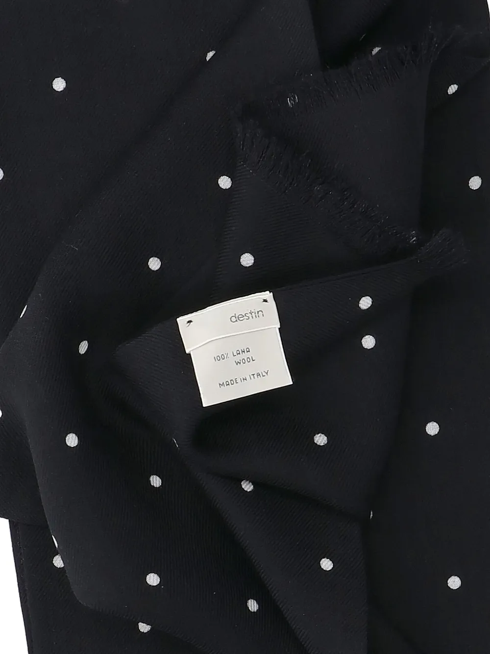 Destin Sjaal met stippen Zwart