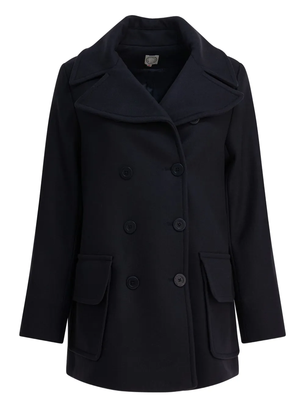 Ines De La Fressange Séraphine patch-pocket coat - ブルー Ines De La Fressange Séraphine patch-pocket coat - ブルー