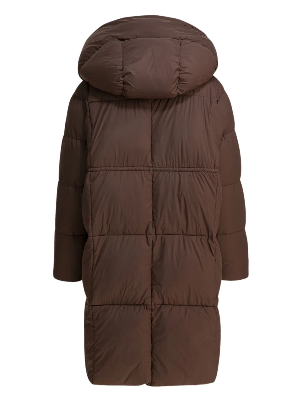 Max & Moi Danae Padded Hooded Coat In Brown