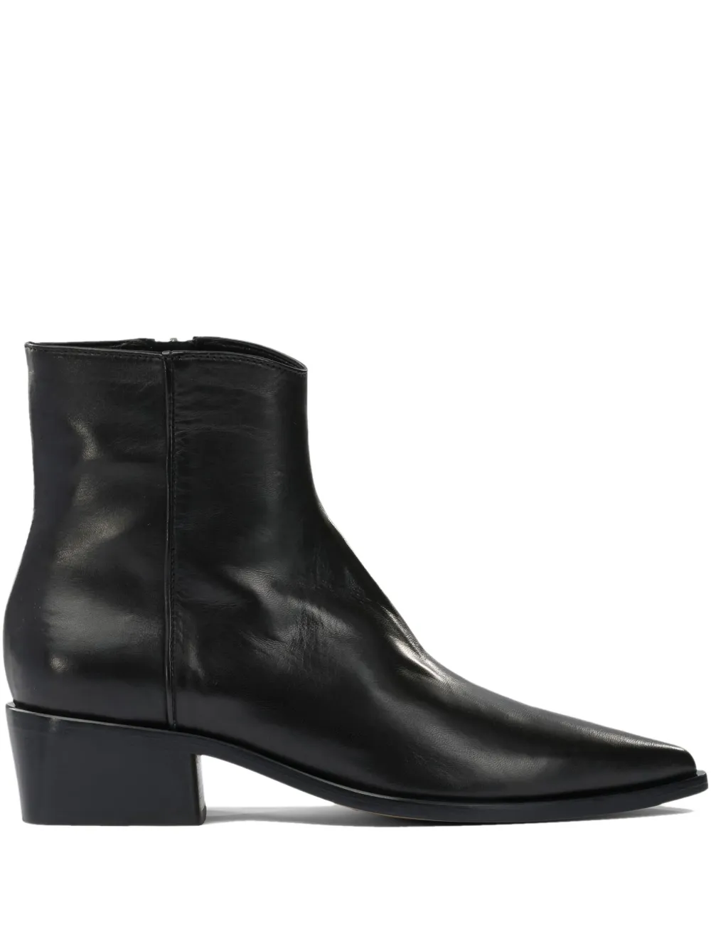 Pomme D´Or pointed zip boots - ブラック Pomme D´Or pointed zip boots - ブラック
