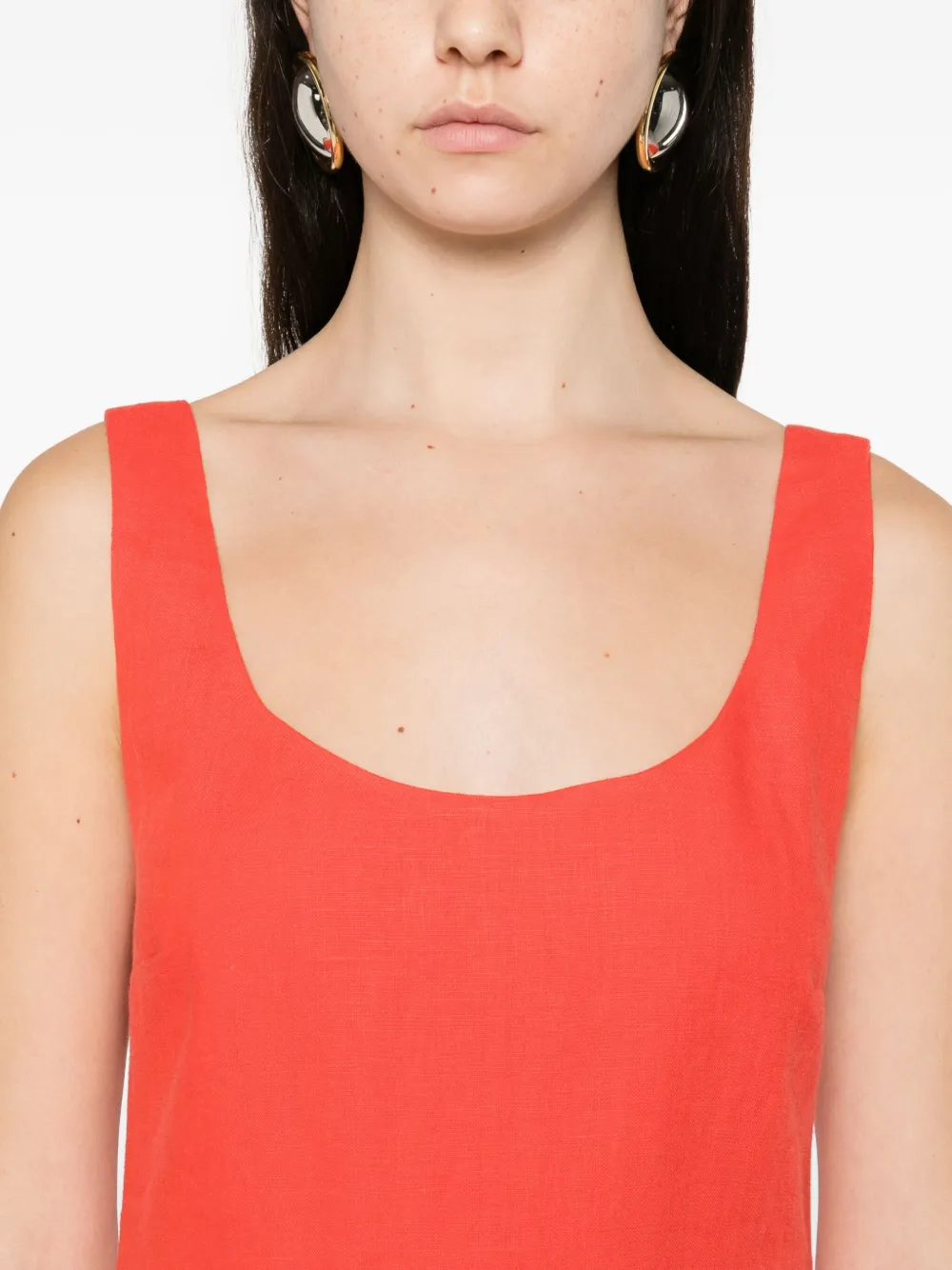 Occleus Rue Dress In Red