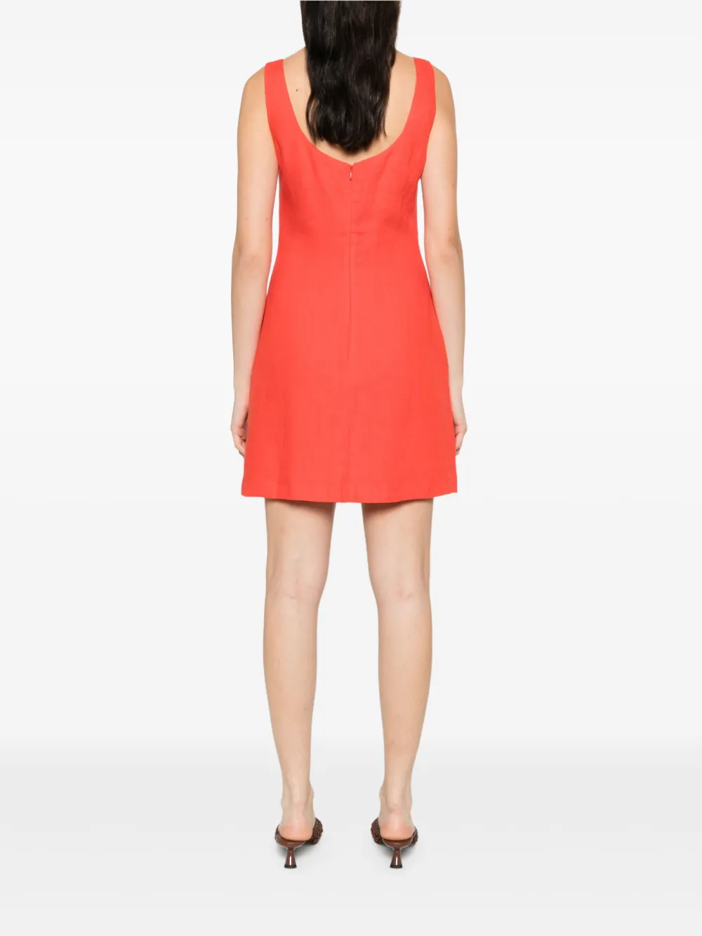 OCCLEUS Rue jurk Rood