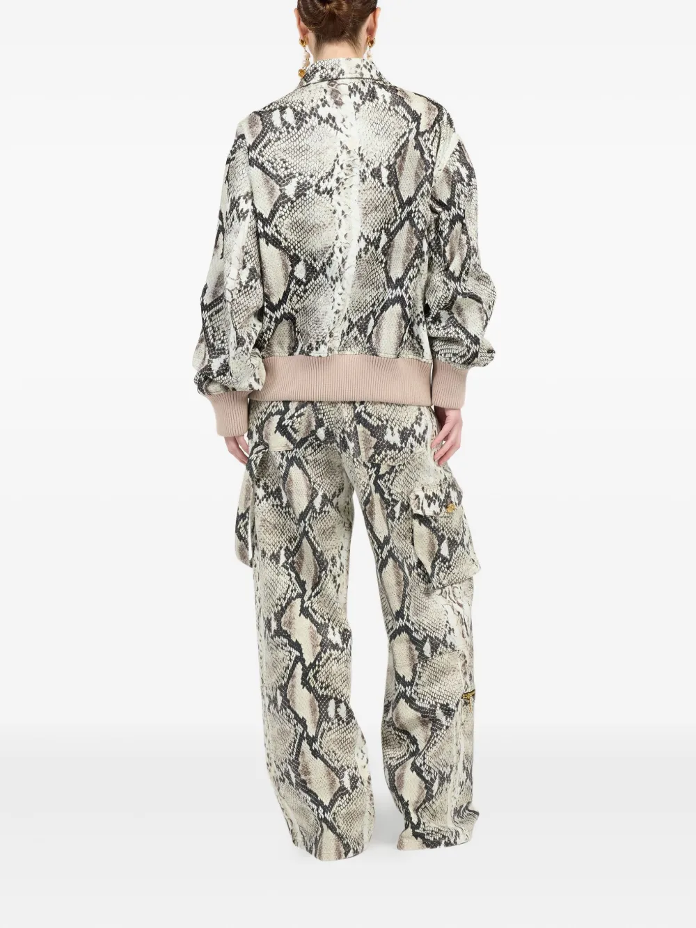 Roberto Cavalli Jack met pythonprint Wit