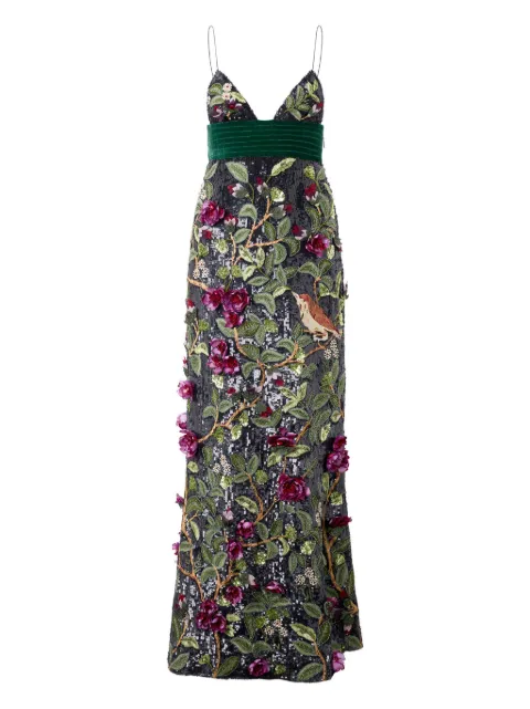 Roberto Cavalli vestido largo con detalles