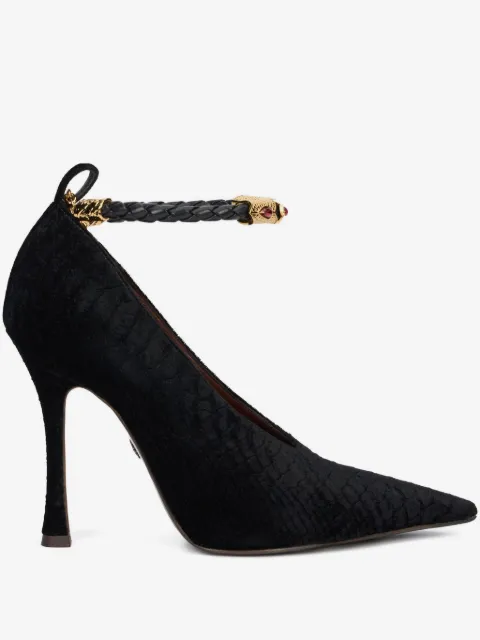 Roberto Cavalli zapatillas con tira trenzada