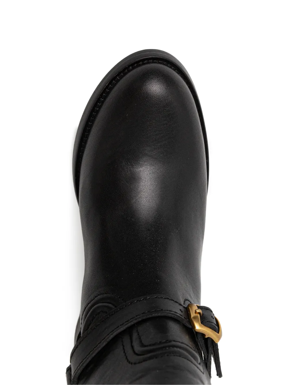 Polo Ralph Lauren buckle strap boots Zwart
