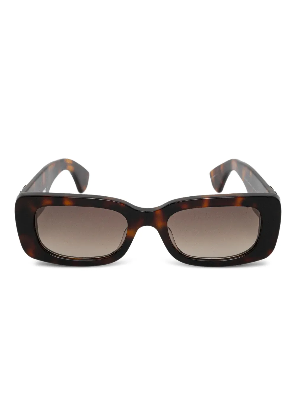 Kurt Geiger London rectangle-frame sunglasses - Marrone