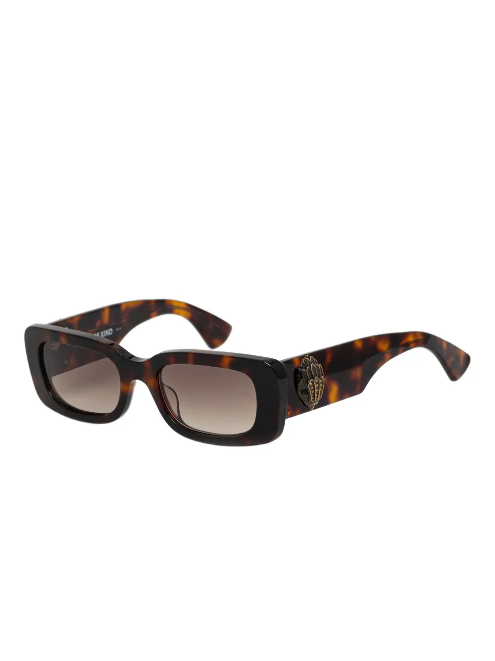 Kurt Geiger London rectangle-frame sunglasses - Bruin