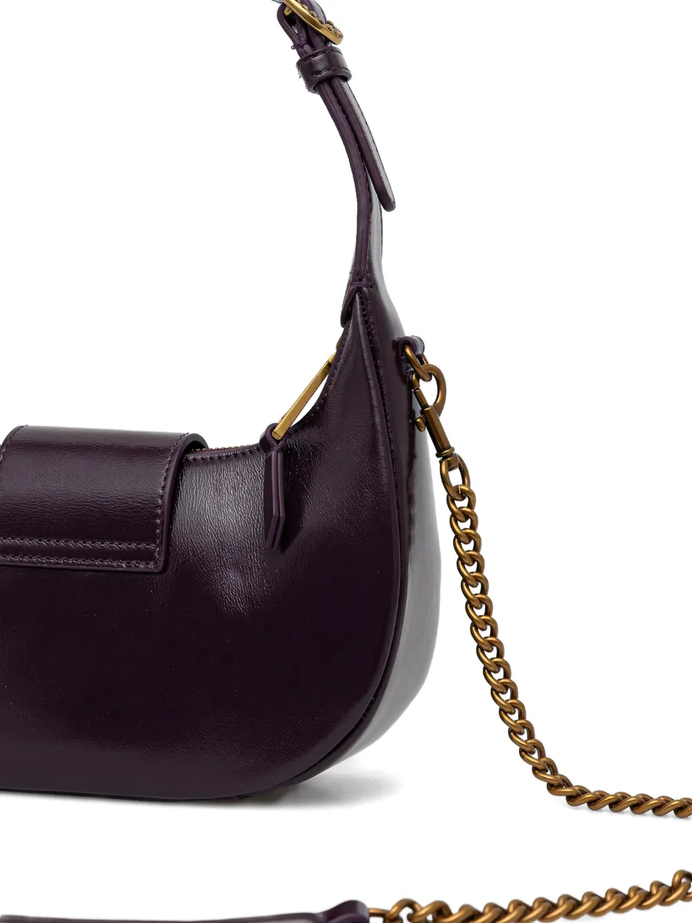 Kurt Geiger London Shopper verfraaid met adelaarskop Paars