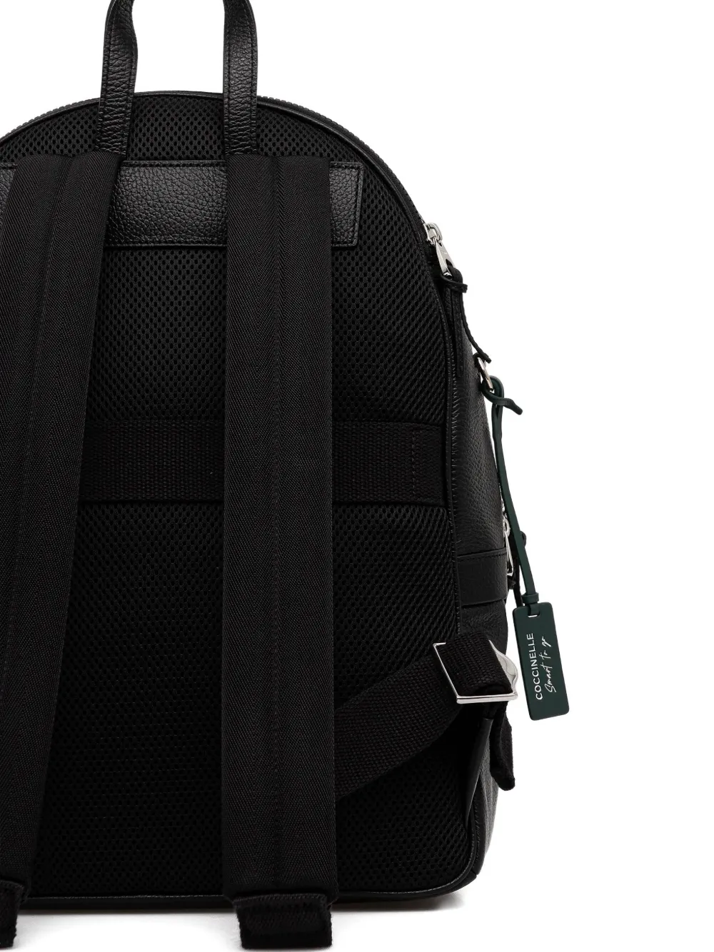 Coccinelle Rugzak met handgreep en rits Zwart