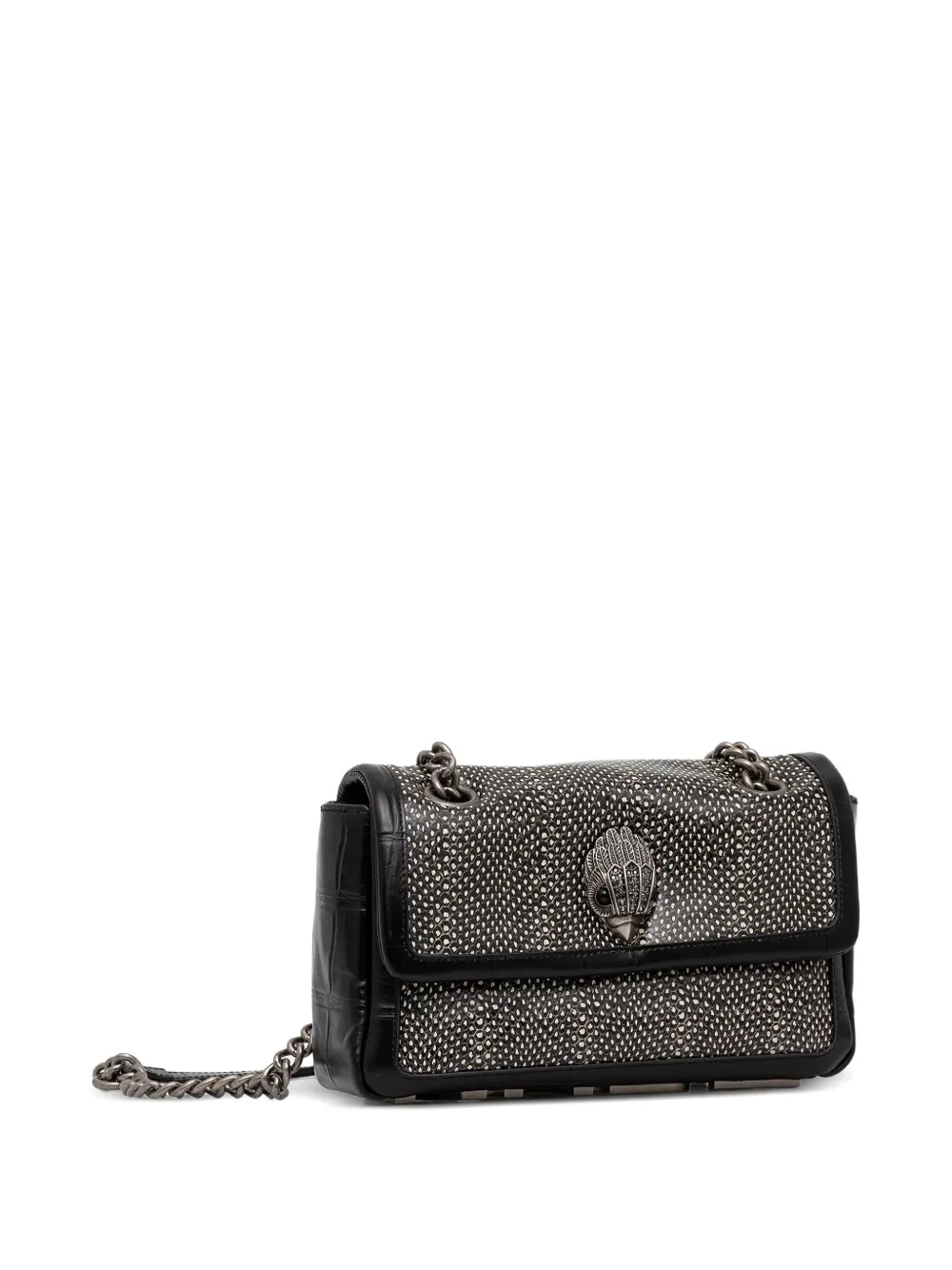Kurt Geiger Chain Cross Body Bag In Black