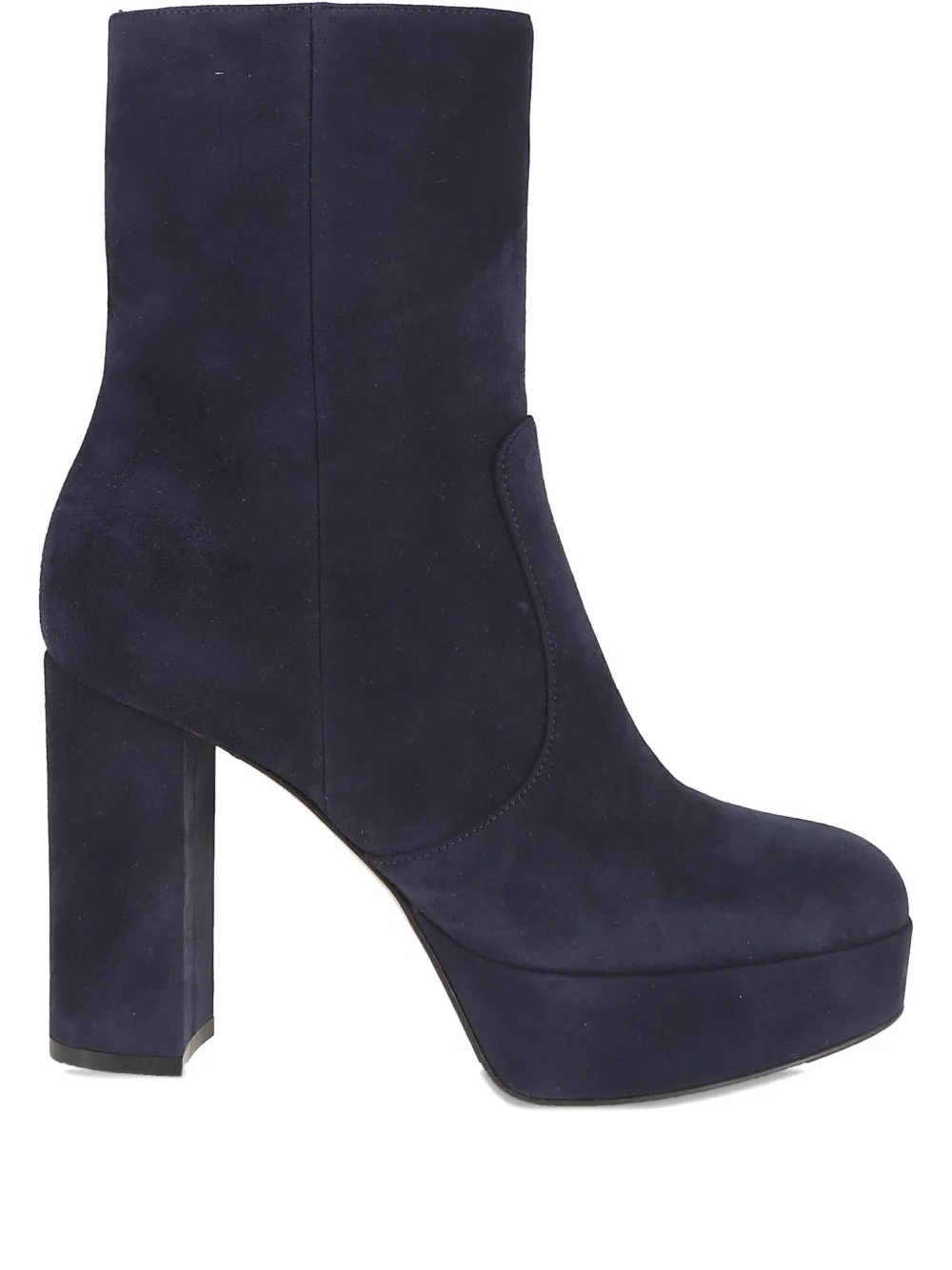 Gianvito Rossi Laarzen met plateauzool Blauw