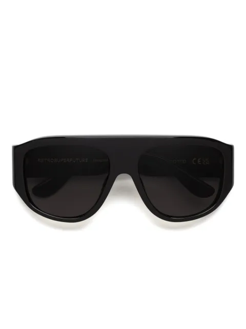 Retrosuperfuture geometric-frame sunglasses