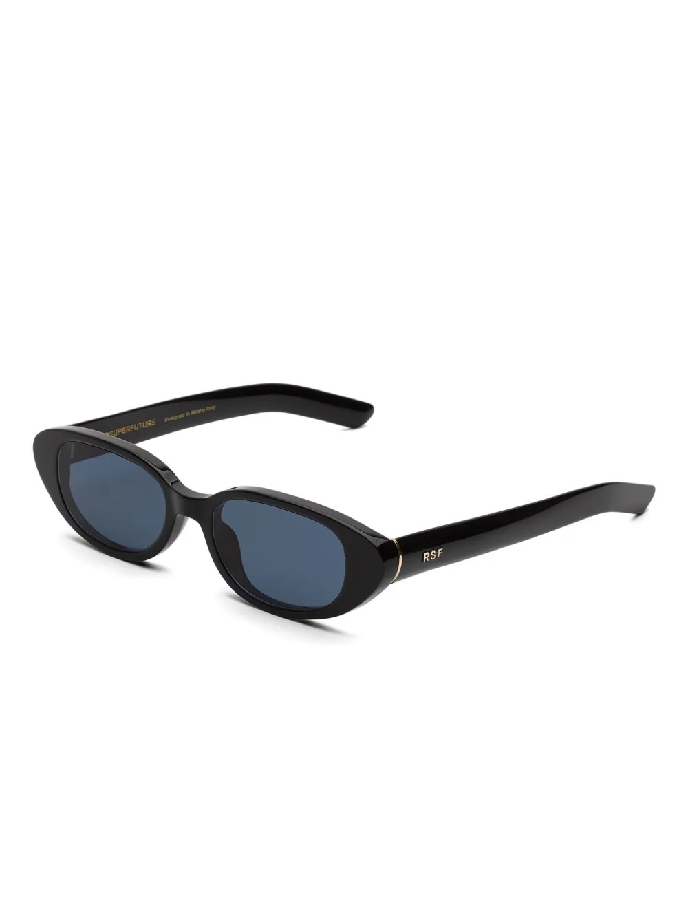 Retrosuperfuture oval-frame sunglasses - Zwart