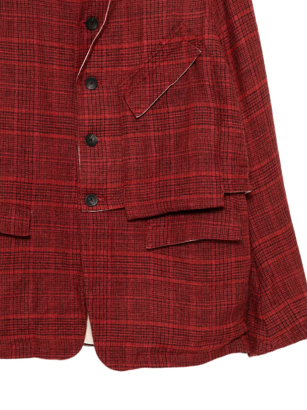 The Viridi-Anne Geruite blazer Rood