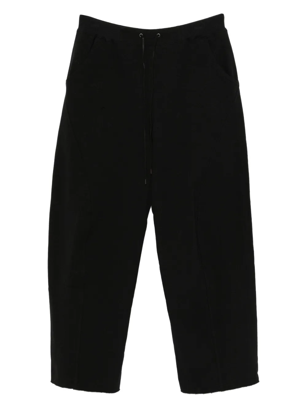 The Viridi-Anne sweat wide pants | Black | Image 1