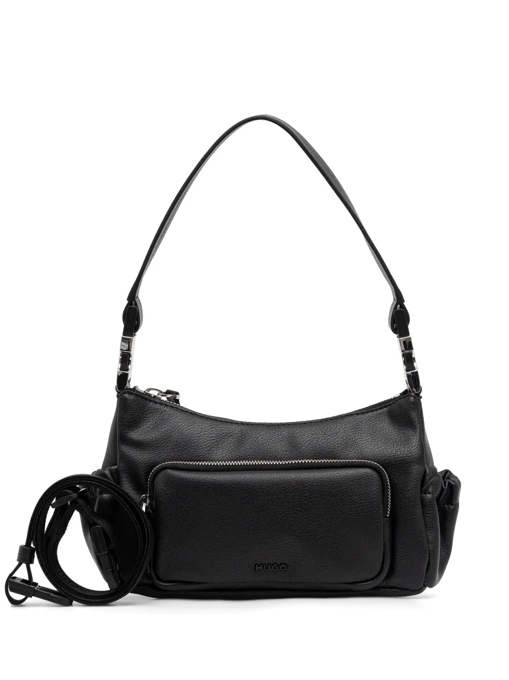 HUGO bolsa satchel con bolsillo y cierre | negro | Image 1