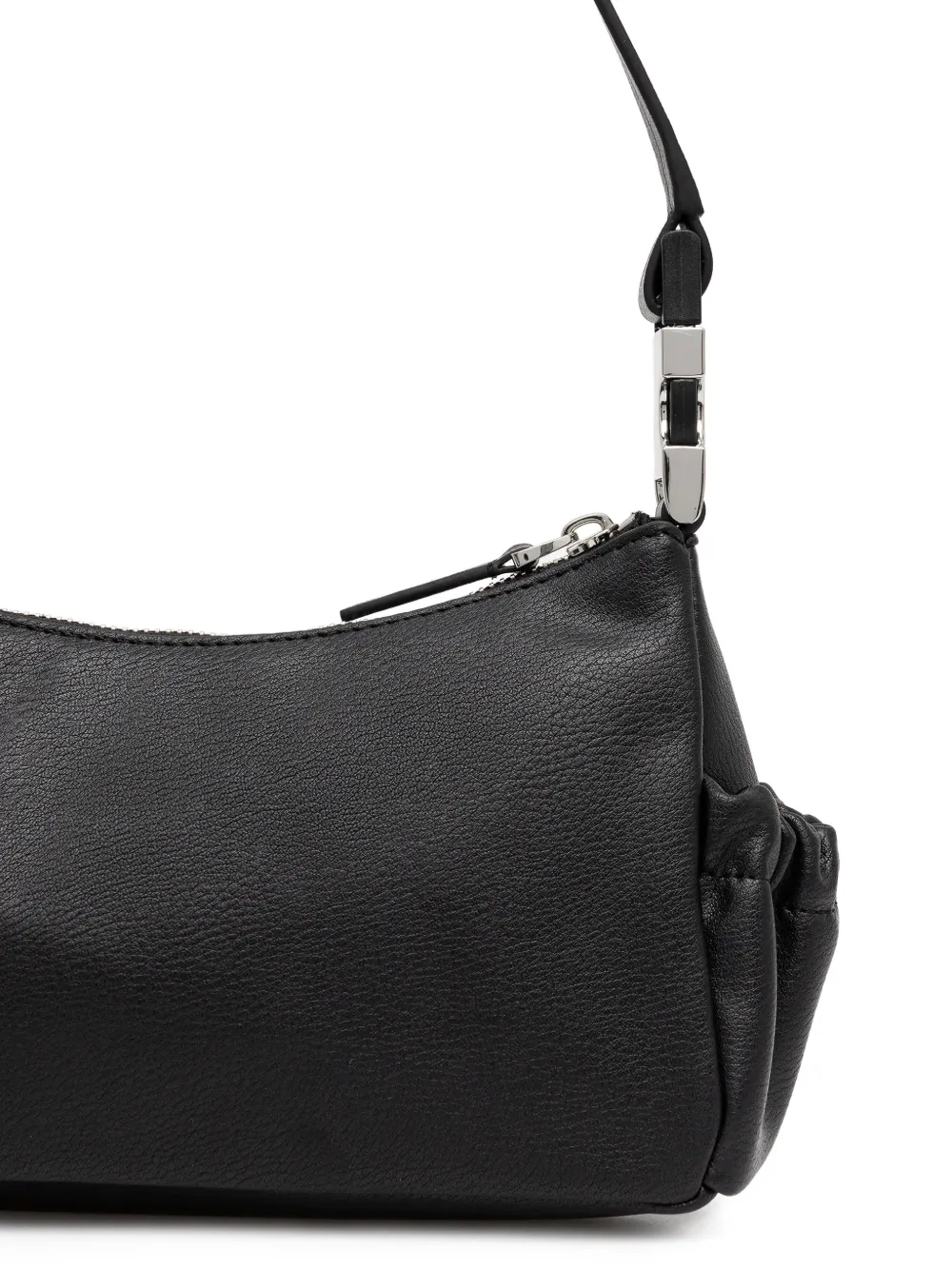 Hugo Boss Zip Pocket Satchel In Black