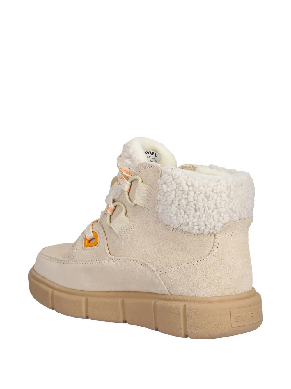 SOREL Explorer III laarzen met afwerking van imitatiebont Beige