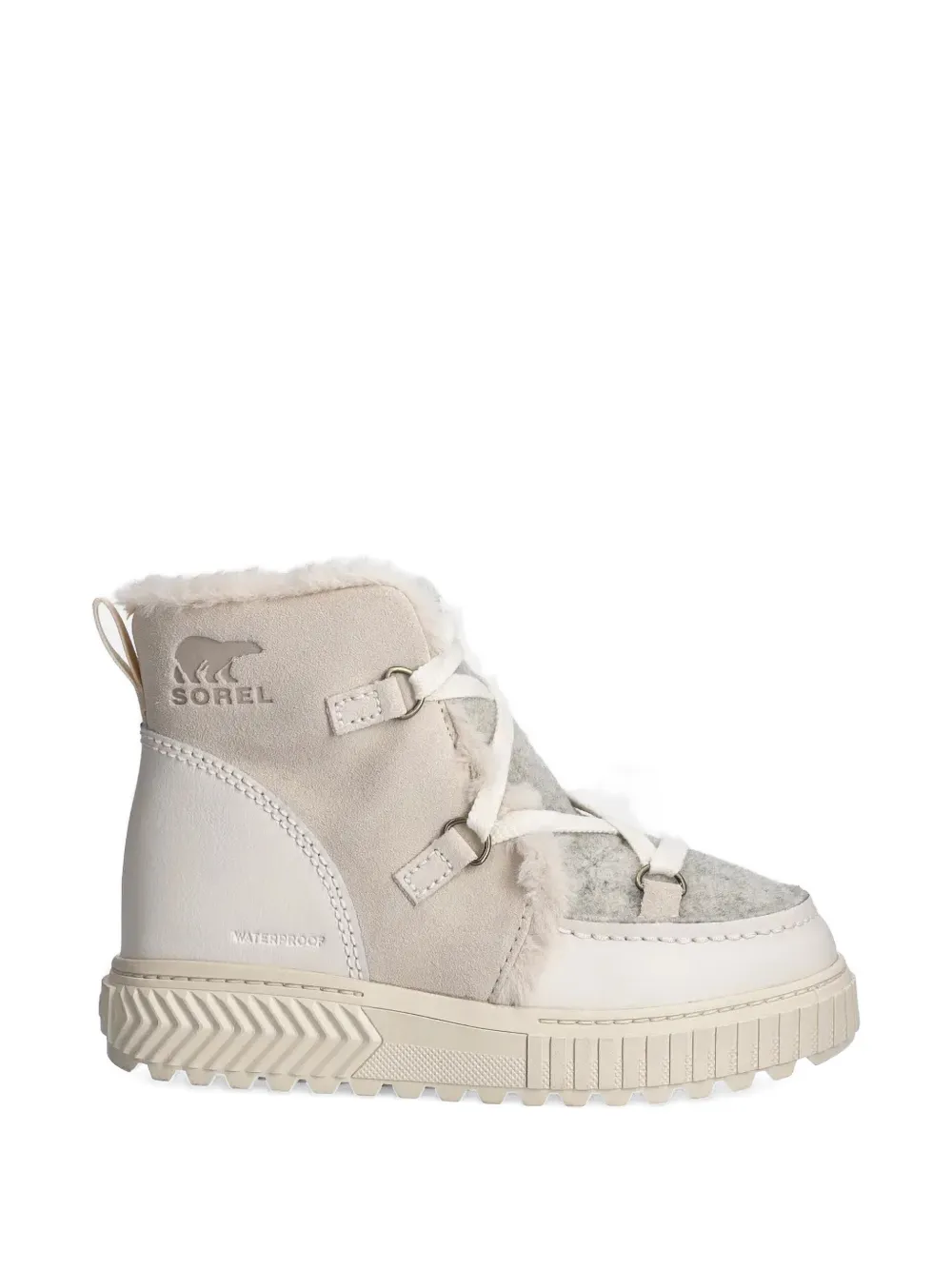 SOREL logo-detail boots Beige