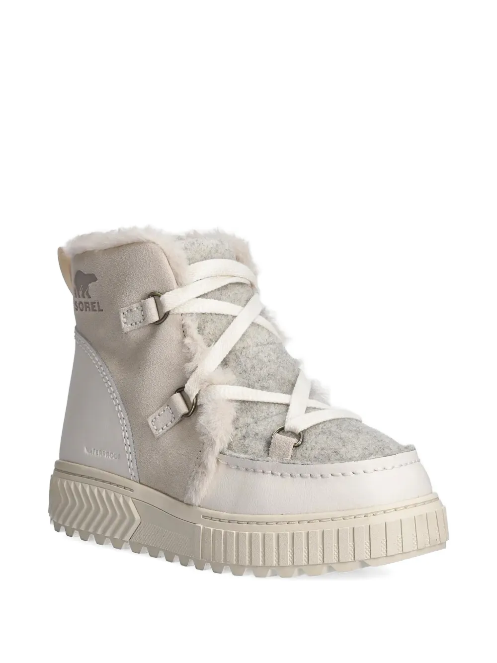 SOREL logo-detail boots Beige