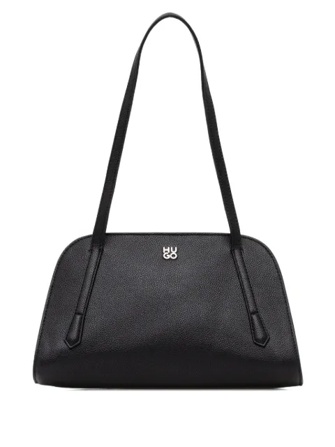 HUGO logo-plaque shoulder bag