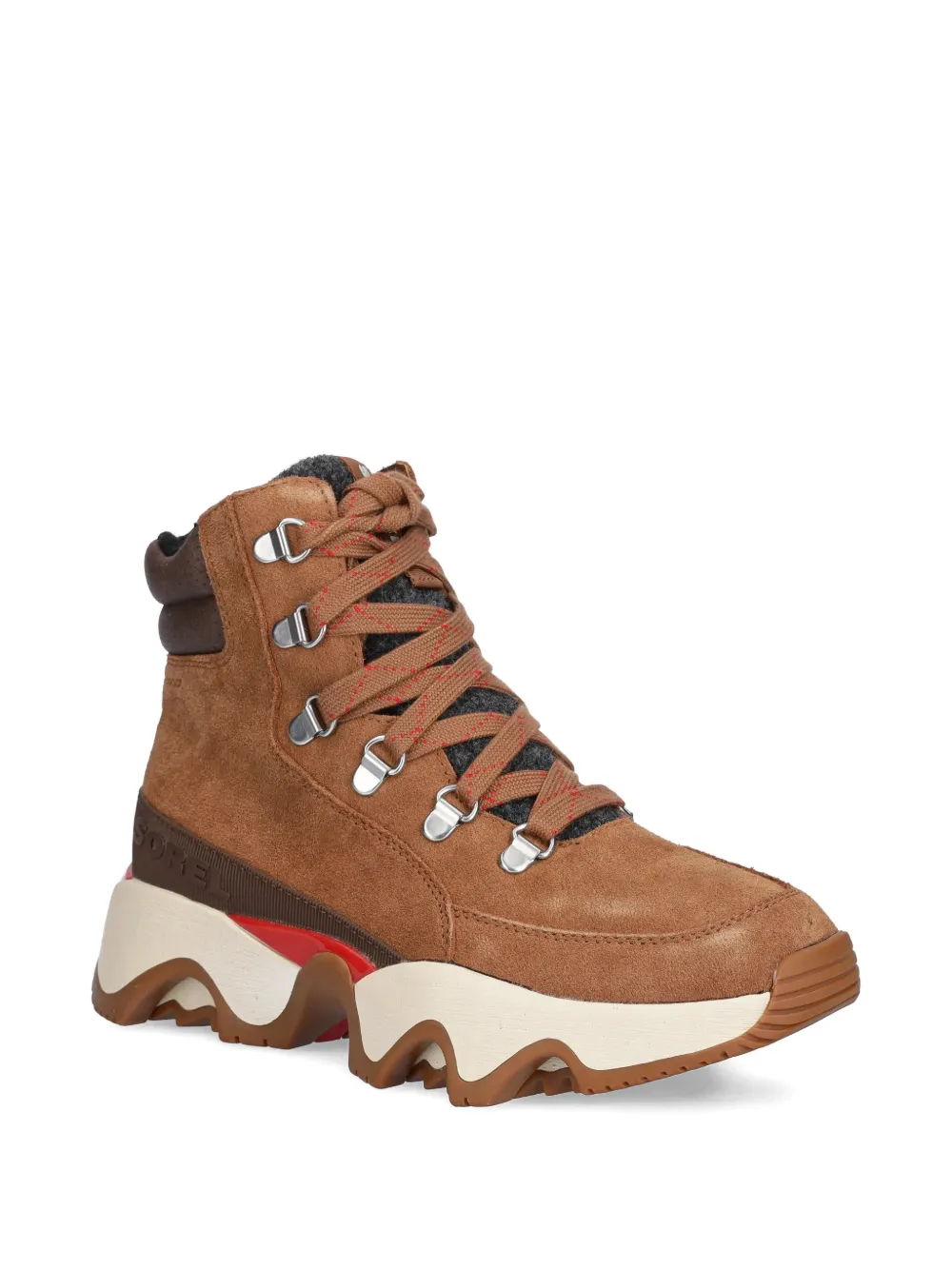 SOREL Kinetic Impact Conquest Plus waterdichte veterlaarzen Bruin