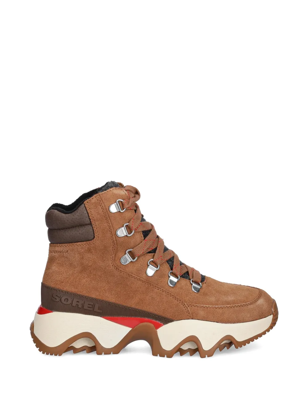 SOREL Kinetic Impact Conquest Plus lace-up waterproof boots - Marrone