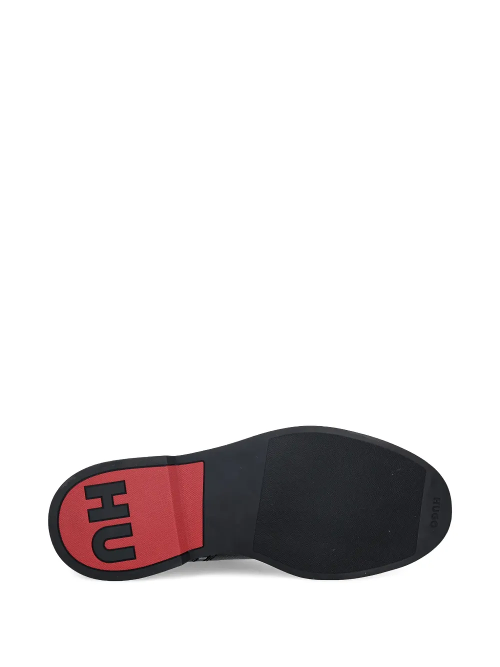 HUGO lace-up zip boots Zwart