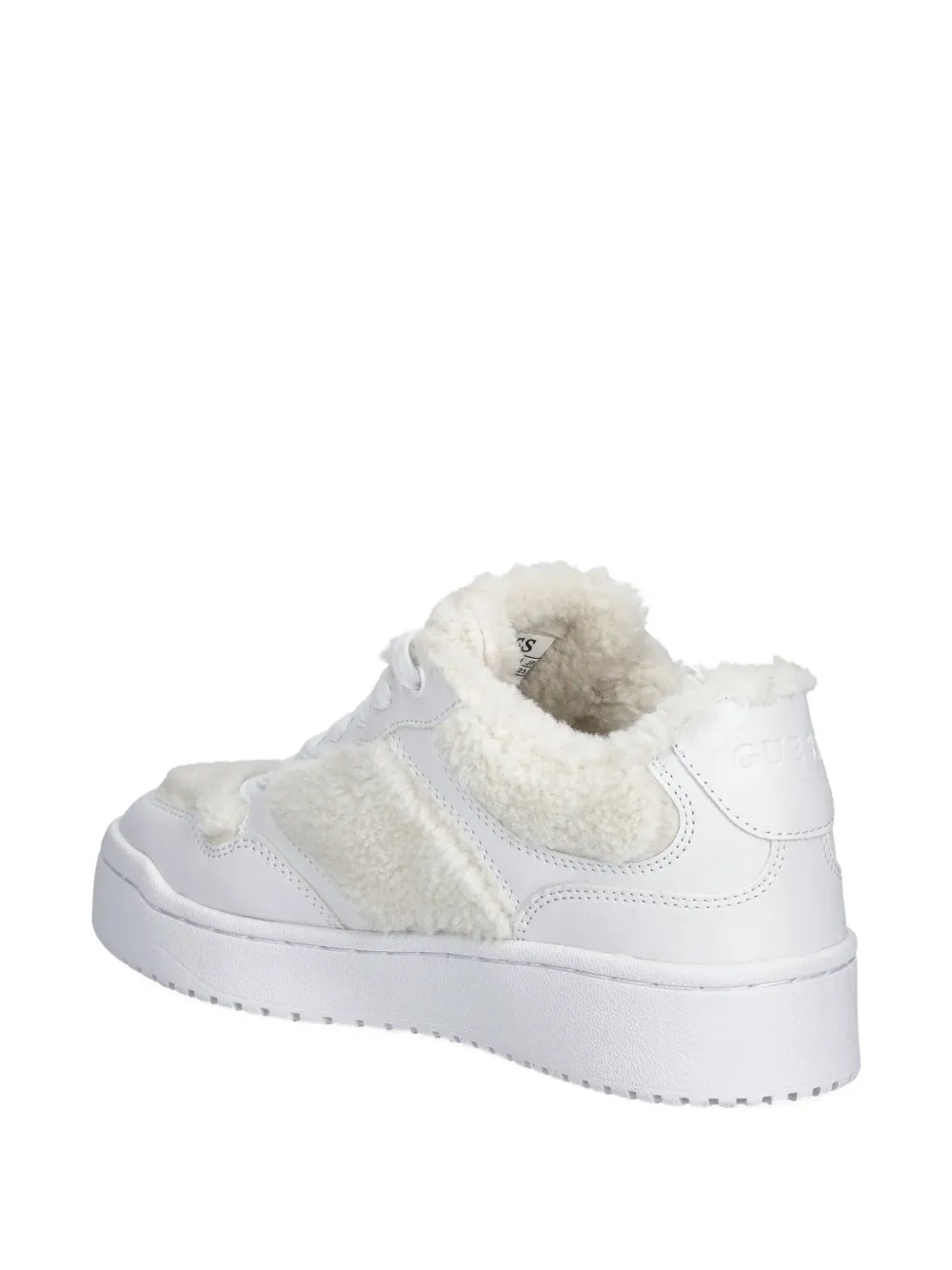 Guess Usa Miram Logo Sneakers In White
