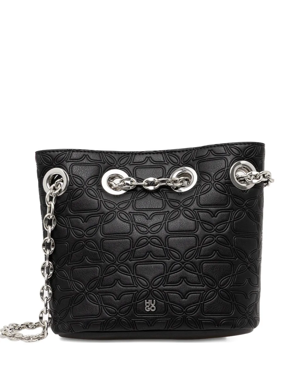 HUGO chain-strap crossbody bag | Black | Image 1