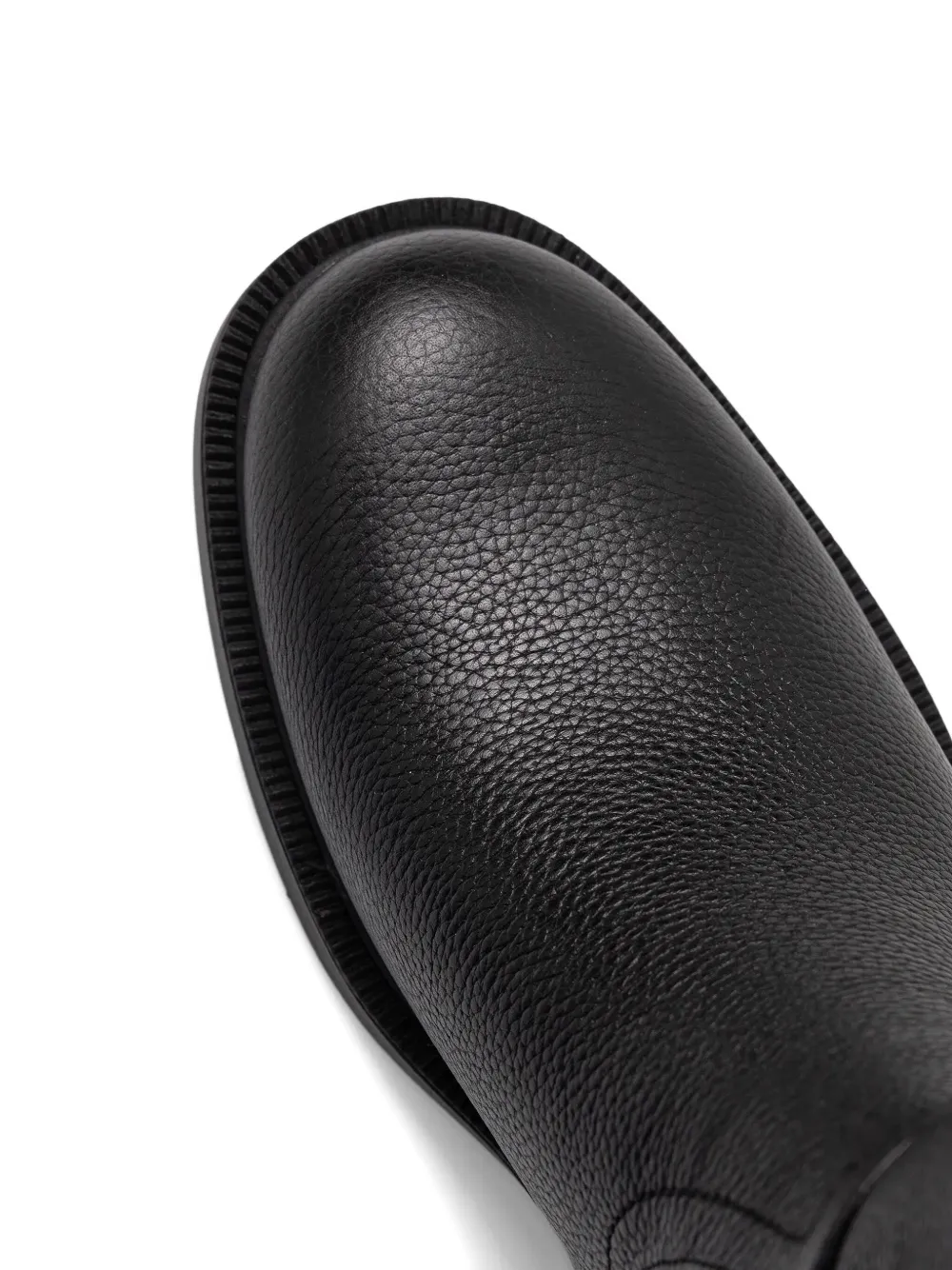 Guess Usa 35mm Fyonal Chain-detail Boots In Black
