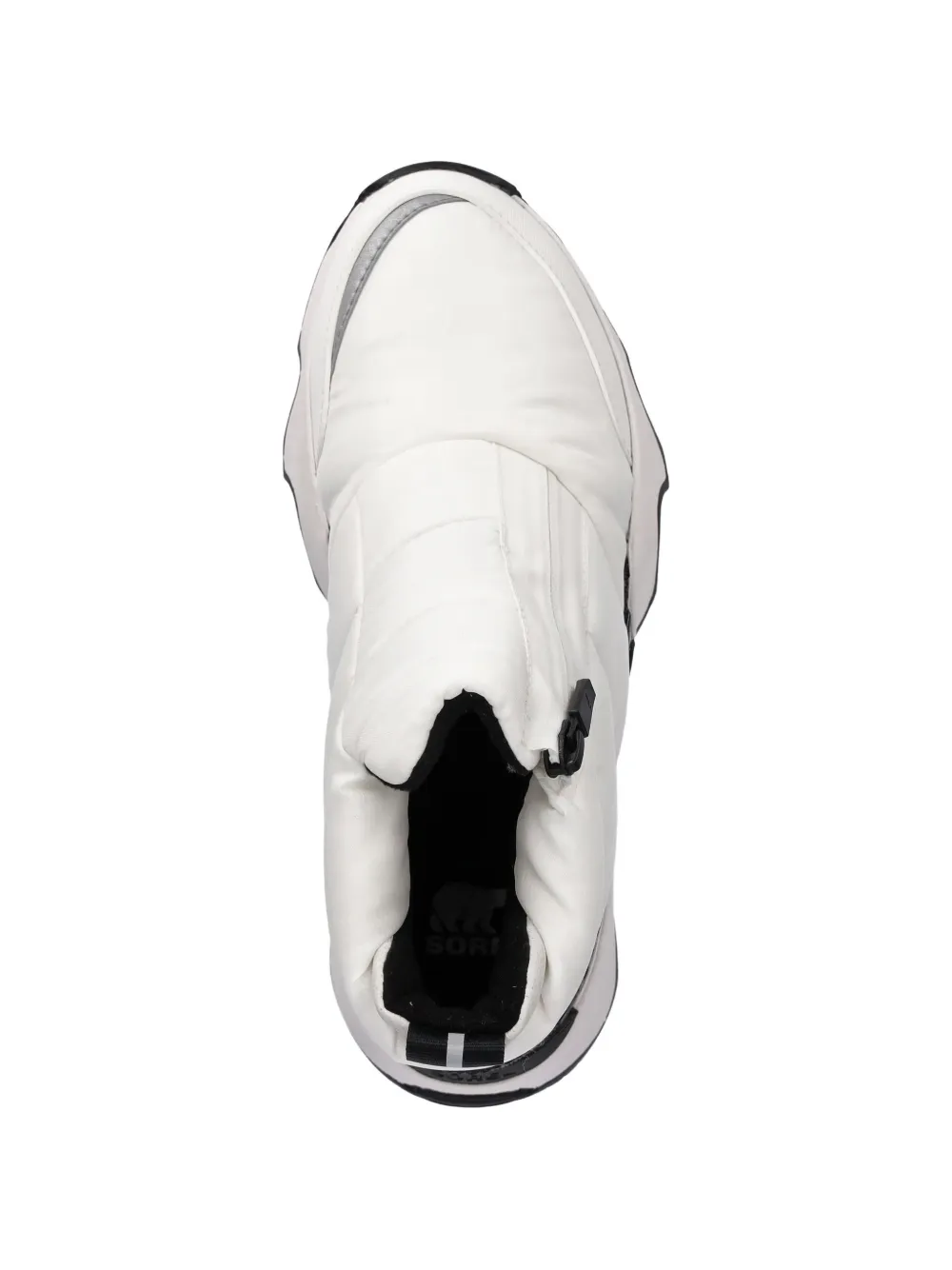 SOREL Kinetic gewatteerde laarzen met asymmetrische rits Wit