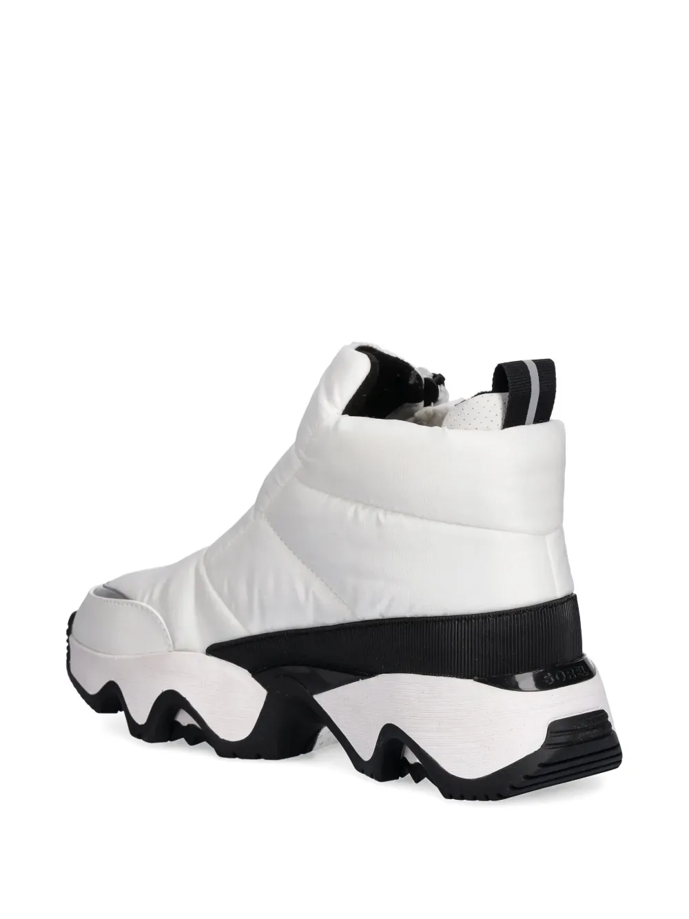 SOREL Kinetic gewatteerde laarzen met asymmetrische rits Wit