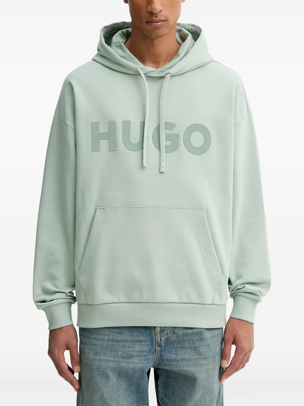 HUGO hoodie con logo | verde | Image 1