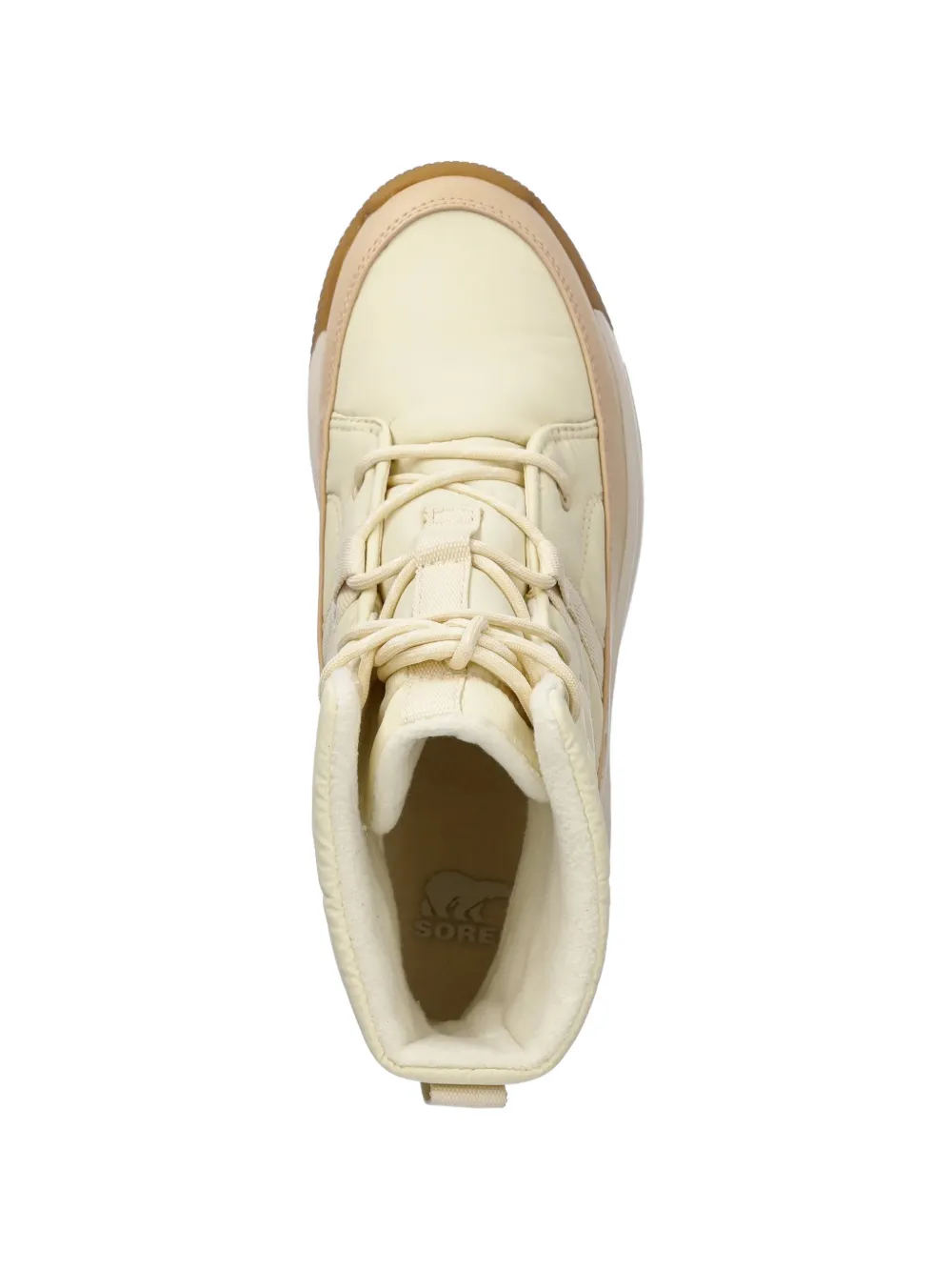 SOREL Whitney III gewatteerde veterlaarzen Beige