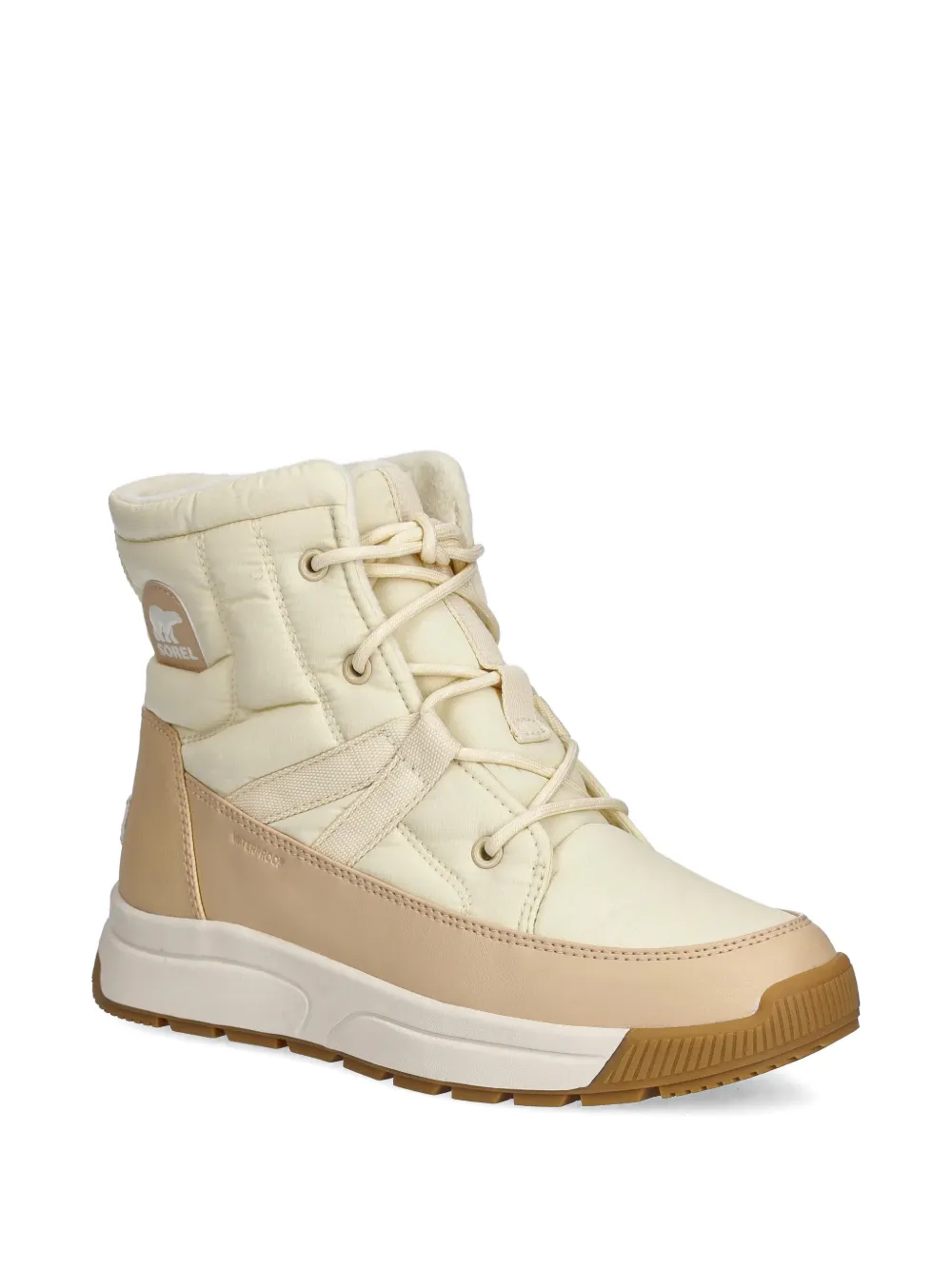 SOREL Whitney III gewatteerde veterlaarzen Beige