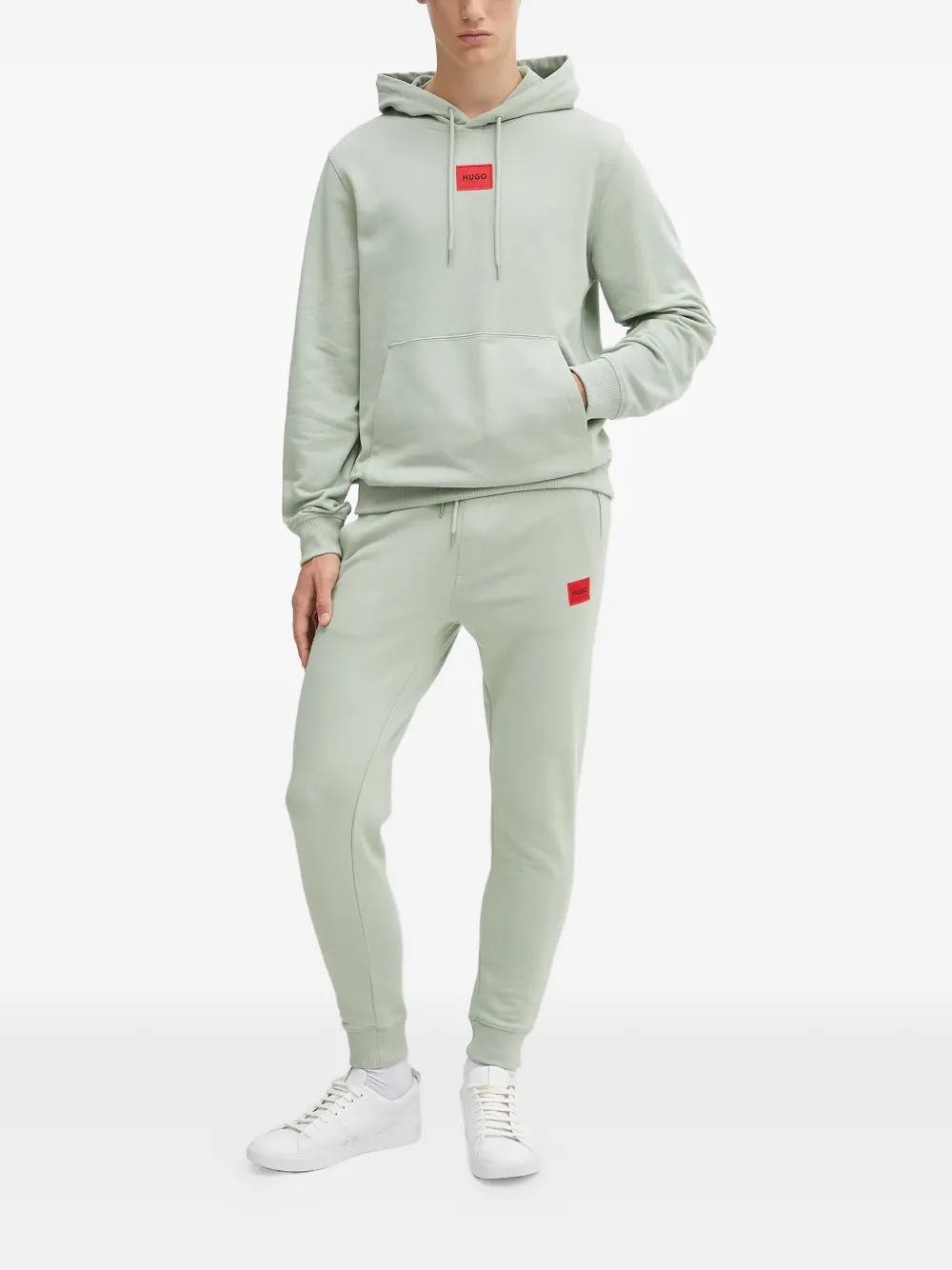 HUGO logo patch hooded sweatshirt | Hoodies | Image 2