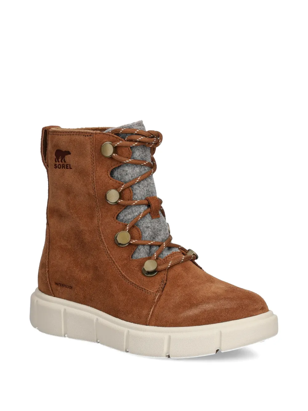  Sorel Explorer Iii Joan Lace-up Boots - Brown 