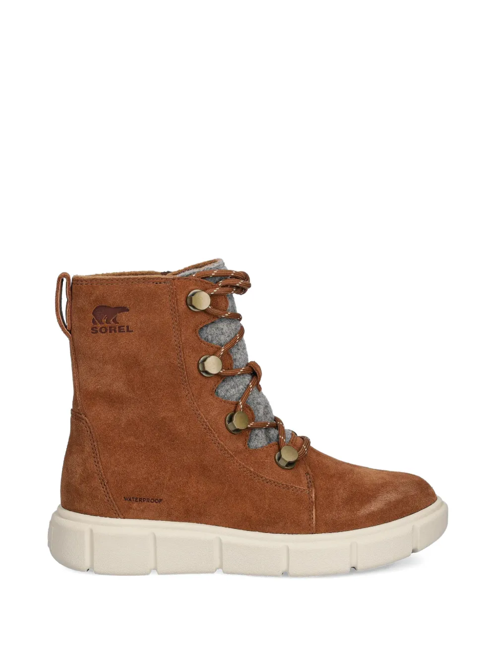 SOREL Explorer III Joan lace-up boots - Marrone