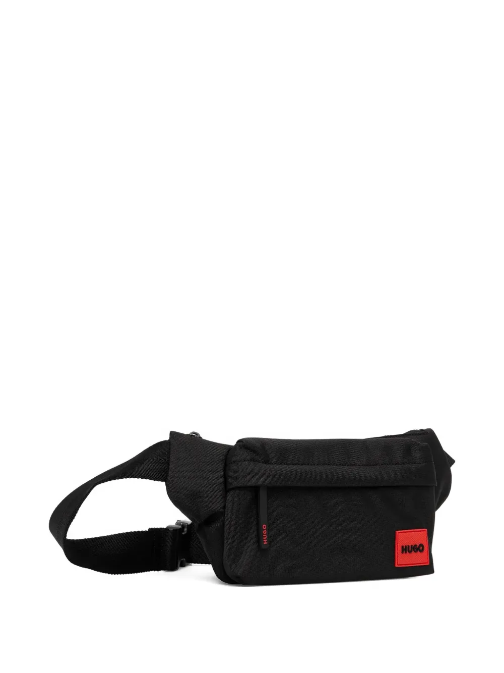 HUGO zip logo patch belt bag | Image 2