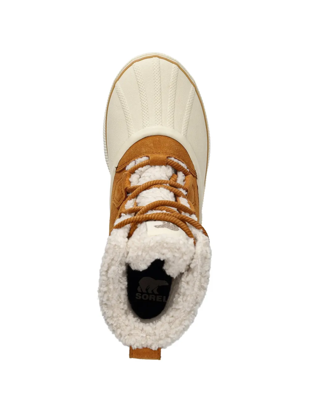 SOREL Out N About laarzen met afwerking van imitatiebont Bruin