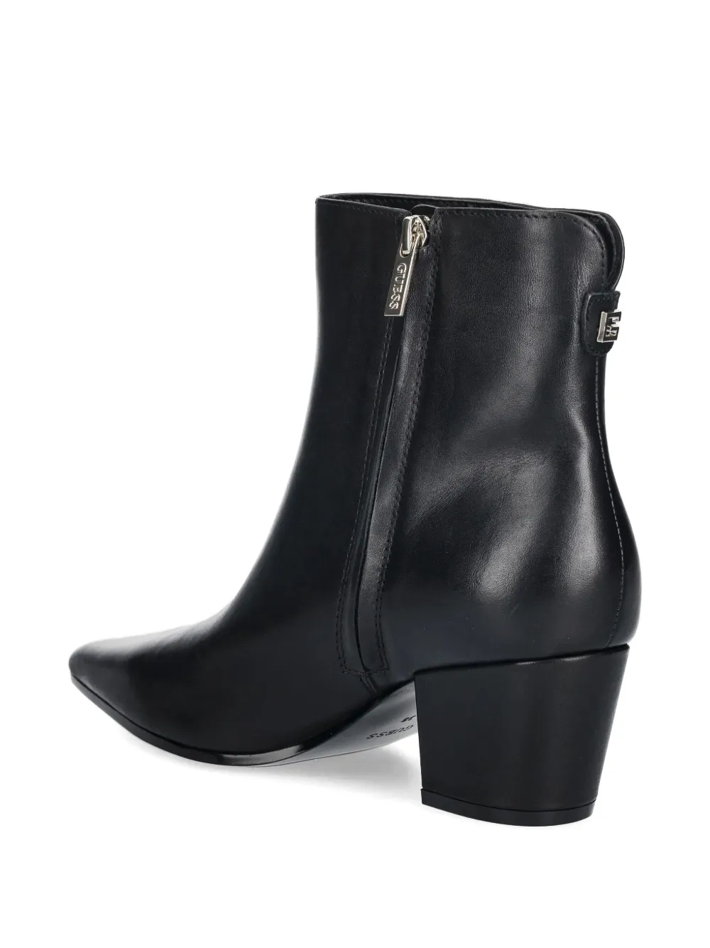 Guess Usa 50mm Halisa Pointed Boots In Black