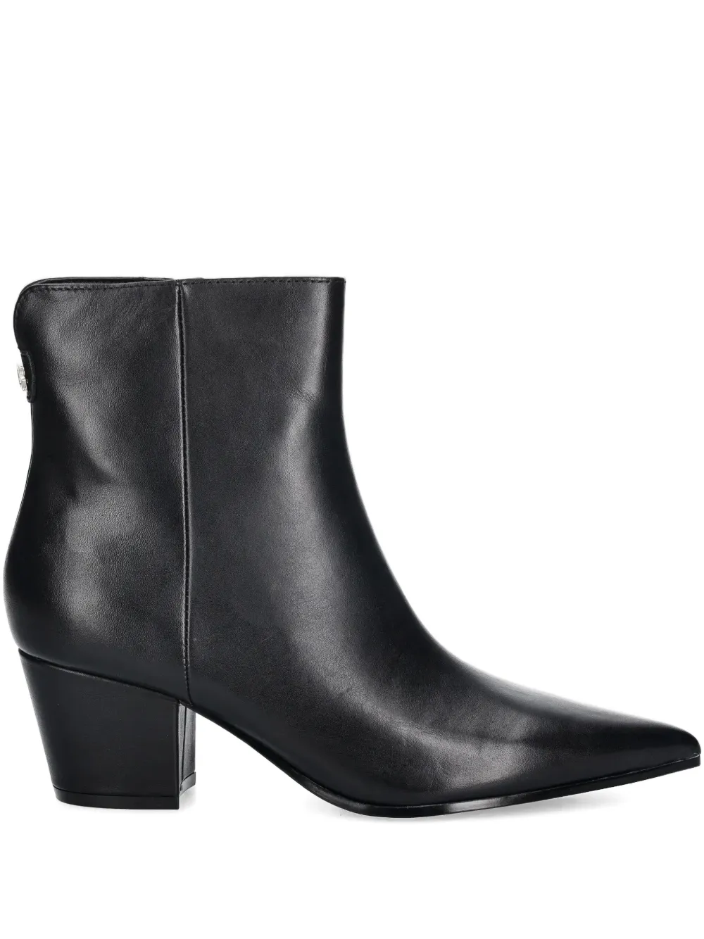 Guess Usa 50mm Halisa Pointed Boots In Black