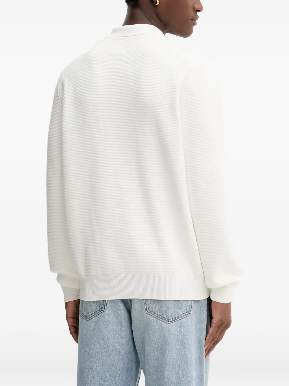 HUGO cotton sweater - Wit